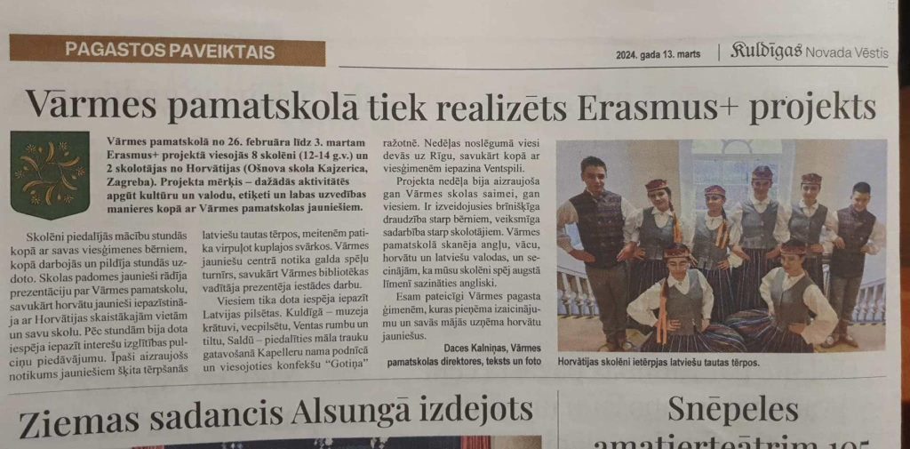 Clanak O Mobilnosti U Latvijskim Novinama 1024x505